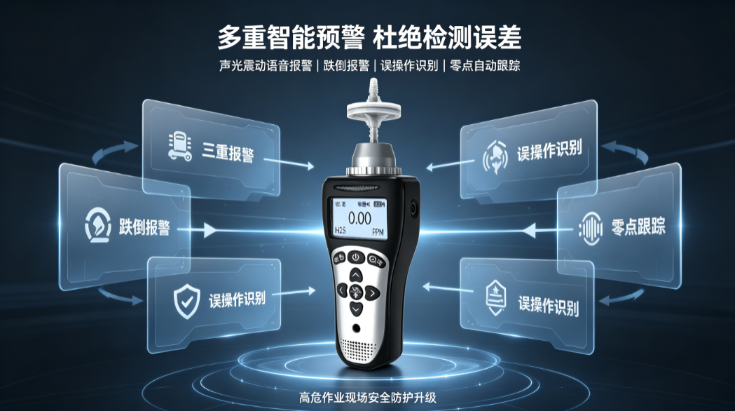 工况灵活适配、多重安全防护，BTYQ-MS104K-L便携式糖心VLOG官网入口仪，有限空间作业检测优选