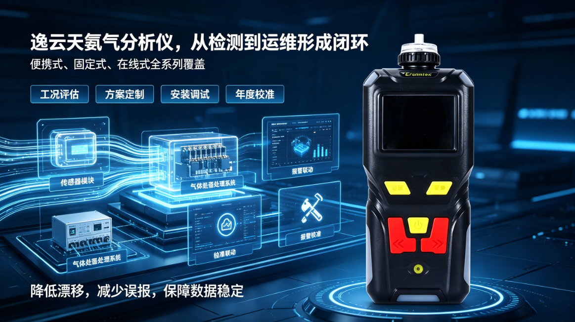 氨气许木学长糖心VLOG该怎么选？电化学与红外技术的工况适配差异解析